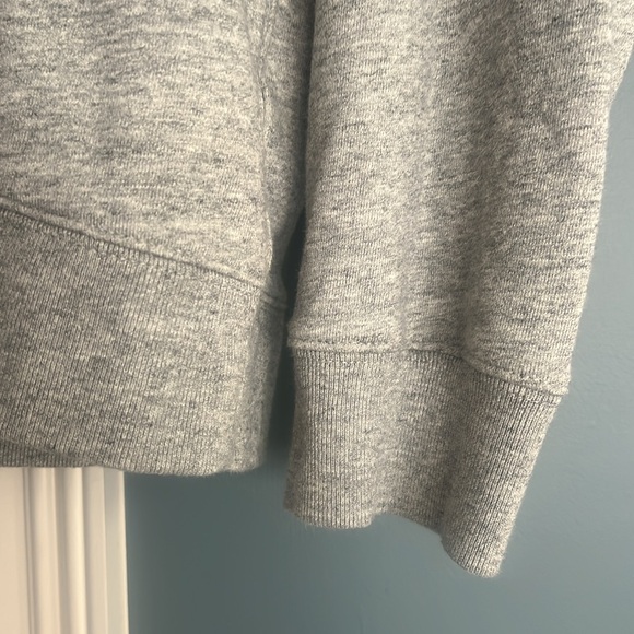 Grey crew neck sweatshirt from J Crew - Picture 3 of 4